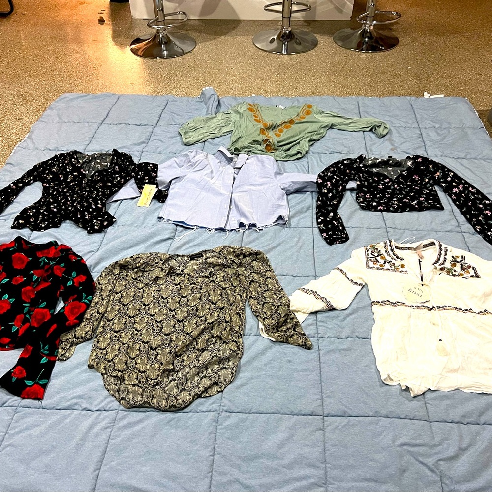 Long sleeves blouses
